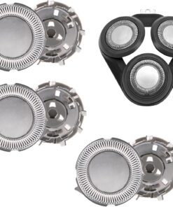 Cabezales de repuesto para afeitadora Philips Series 1000, 2000, 3000, 5000, 3 unidades, cabezal de repuesto de una hoja compatible con las series AT8xx/AT7xx/PT7xx, cuchillas de repuesto de acero
