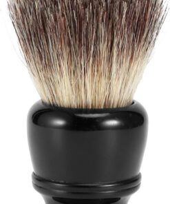 Cepillo de afeitar portátil Cepillo de afeitar de pelo Base de resina Cepillo de afeitar Cepillo de afeitar Cepillo de barba Cepillo de afeitar para el cabello Espuma de afeitar