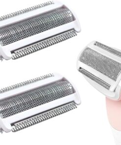 Láminas y cuchillas de repuesto de 2 piezas compatibles con afeitadoras eléctricas Philips para mujer, uso en húmedo y seco para recortar la línea del bikini