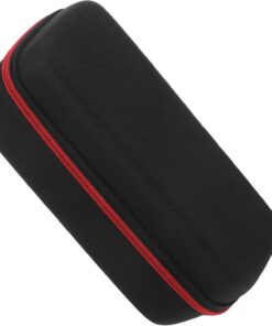 Estuche Protector para Maquinilla de Afeitar Portátil Negro de Eva y Tela Oxford, Ligero Diseño Sencillo para Organizar Afeitadoras y Pequeños Accesorios