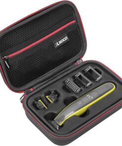 RLSOCO Funda de transporte compatible con afeitadora eléctrica Philips Norelco Oneblade QP2520/70 QP2520/90 QP2520/72 QP2630/70