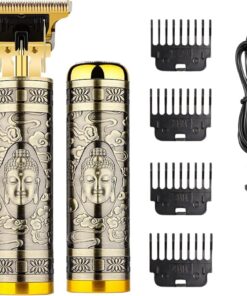 Cortapelos Para Hombre Afeitadora de Barba Recargable Húmeda y Seca | Máquina de Cortar Pelo y Recortadora Barba Hombre Para Padre Marido Novio Cumpleaños Hogar Oficina Viaje Camping Exteriores
