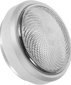 Cabezal de Afeitado para Hombre de Acero Inoxidable Plata | Repuesto Ligero, Instalación Sencilla, para Ocasiones Obsequios, Diseño Creativo y Alta Seguridad
