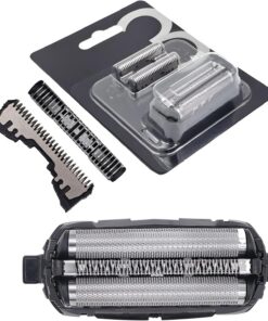 Paquete de 1 cabezal de afeitado de repuesto de corriente continua, múltiples modelos de cortador eléctrico fabricado con alto contenido de carbono, inoxidable, asegurando un corte cómodo y puntiagudo