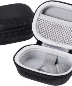 Funda protectora portátil de viaje, caja de almacenamiento, afeitadora eléctrica, dura con bolsillo interior, caja a prueba de golpes, cortador denso de viaje