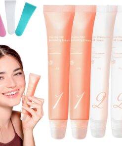 Kit de crema depilatoria facial, depilación facial for mujeres, depilación rápida, suave y calmante con raspador, adecuada for áreas faciales delicadas(2)