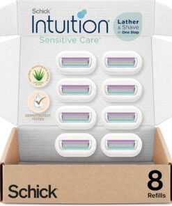 Schick Intuition - Recambios para cuchillas de afeitar para mujer (8 unidades)