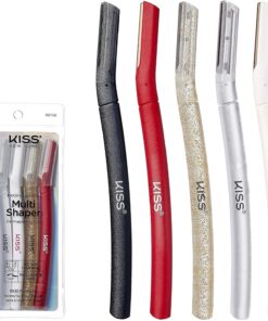 Kiss Nueva York Ceja Multi Shaper Ceja Trimmer Dermaplanning Tool 5pcs