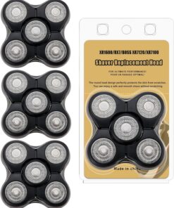 Cabezales de repuesto para afeitadora Remington Balder RX7/XR1600/BOSS XR7120 y XR7100 (paquete de 3)