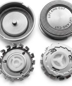 Lote de 3 cabezales de afeitado de repuesto para HQ56 HQ55 HQ4+ HQ3 HQ802+ HQ912+ PQ202 HP1318 HP1319