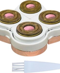 Cabezales de afeitadora eléctrica, cabeza de repuesto para máquina eléctrica de depilación corporal (un cepillo incluido)