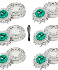 Cabezales de repuesto Sh90 para afeitadora Philips Norelco Series 9000 (S9xxx) 8000 (8xxx) Star Wars SW97xx, SW67xx, para cabezales de repuesto Norelco 9000 Series y para Norelco 9000 reemplazos