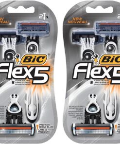 BIC Bic Flex 5 degli uomini del rasoio Dimensioni 2pk Bic Flex 5 da uomo Rasoio 2pk