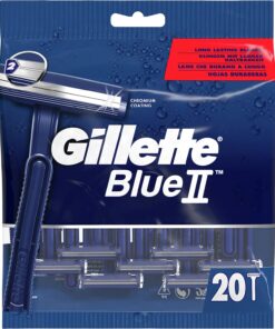 Gillette BlueII - Maquinillas de afeitar desechables para hombre