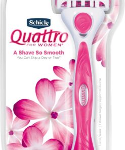 Schick Quattro - Maquinilla de afeitar para mujer, 1 unidad (paquete de 1)