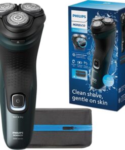 Philips Norelco Shaver 2600, afeitadora eléctrica inalámbrica recargable con recortadora emergente, X3052/91