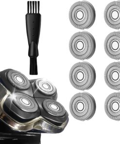 Pitbulls - Cuchillas de repuesto para maquinilla de afeitar (8 unidades) | Se adapta a Bald Head Gold PRO, Silver PRO, Platinum PRO Series | Cuchillas de precisión para aseo de cabeza, cara y cuerpo