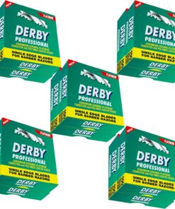 1000 cuchillas Derby Professional para maquinilla de afeitar recta