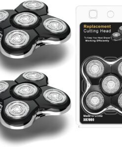 XR7000 Balder Pro Cabezal de repuesto compatible con Remington Balder Pro Head Shaver modelo XR7000/XR1500/XR1501 (2 unidades)