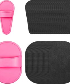 Juego de 202 almohadillas de depilación, 2 tamaños, removedor de vello, piernas lisas, cuerpo depilatorio, exfoliante, papel de lija para depilación, depilación suave, dispositivo depilatorio