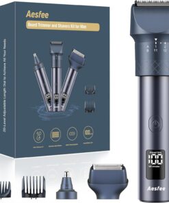 Cortapelo Para Hombres y Recortador de Barba (Azul profundo)