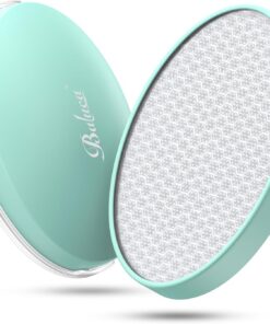 BALUCA Borrador de pelo de cristal para mujeres y hombres, herramienta de depilación de cristal sin dolor para piernas, brazos, espalda, removedor de vello exfoliante reutilizable con suave suavidad