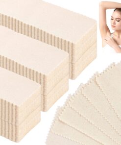Tiras de muselina para encerar, tiras de cera de muselina, tiras de depilación de muselina, tiras de depilación de tela grande natural para depilación (600 piezas)