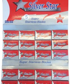 100 Cuchillas de afeitar Silver Star Super Stainless Steel