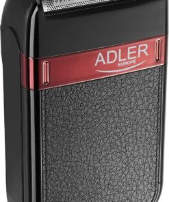 Adler AD 2923 Afeitadora Eléctrica en Húmedo y Seco, Resistente al Agua IPX 4, 2 Cabezales de Láminas, Afeitadora para Barba Hombre Recargable Inalámbrica, Autonomía 45 min.